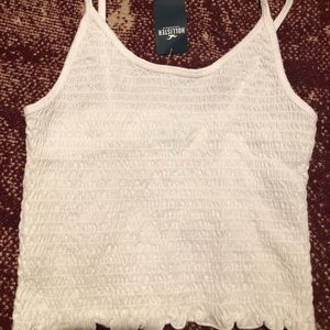 HOLLISTER CROP SMOCK CAMI